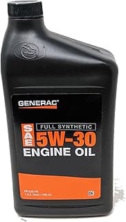 Generac Full Synthetic Motor Oil 5W-30 SN Quart Bottle Part# 0J5140 (qt)