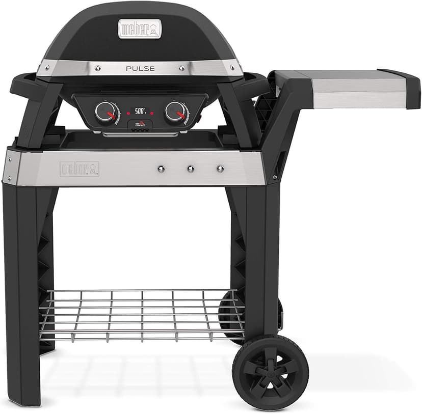 Weber Pulse 2000 Cart Electric Grill, Black