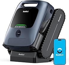 Beatbot AquaSense Pro Pool Robot, Cordless Pool Vacuum for Inground Pools, Clarifies Water, Skims Water Surface, Surface Parking, Intelligent Path Optimization, Up to 3,299 Sq.ft - Navy Blue
