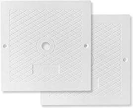 (2-Pack) The Exact 10'' Skimmer Lid Replacement | Compatible with Hayward SPX1082E, SP082, 1083, 1084,1085, and SP1086 | Made of Heavy-Duty Plastic and Fits Perfect Like A Glove