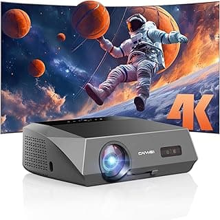 4K Projector HDR Netflix Certified, 1800ANSI Daylight Use, Dolby Audio, NFC, Smart TOF Autofocus, Shorter Throw, WiFi 6, Bluetooth 5.4, HDMI ARC, Proyector 4K Ultra HD Movie Gaming TV High Brightness