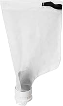 360002 Automatic Pool Cleaner Debris Bag with Zipper Compatible with Kreepy Krauly Legend and Legend II Automatic Pool Cleaner,Also Replacement for EU16 Bag. Aftermarket Part., White