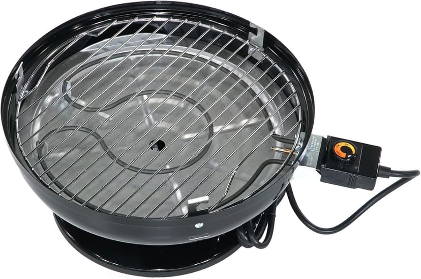 MECO 2120.4.111 Lock 'N Go Electric Grill, Black