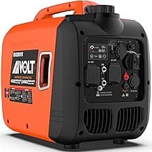 AIVOLT Inverter Generator 4300W Gas Powered Portable Super Quiet Outdoor Generator RV Ready for Camping and Home Use, EPA Compliant