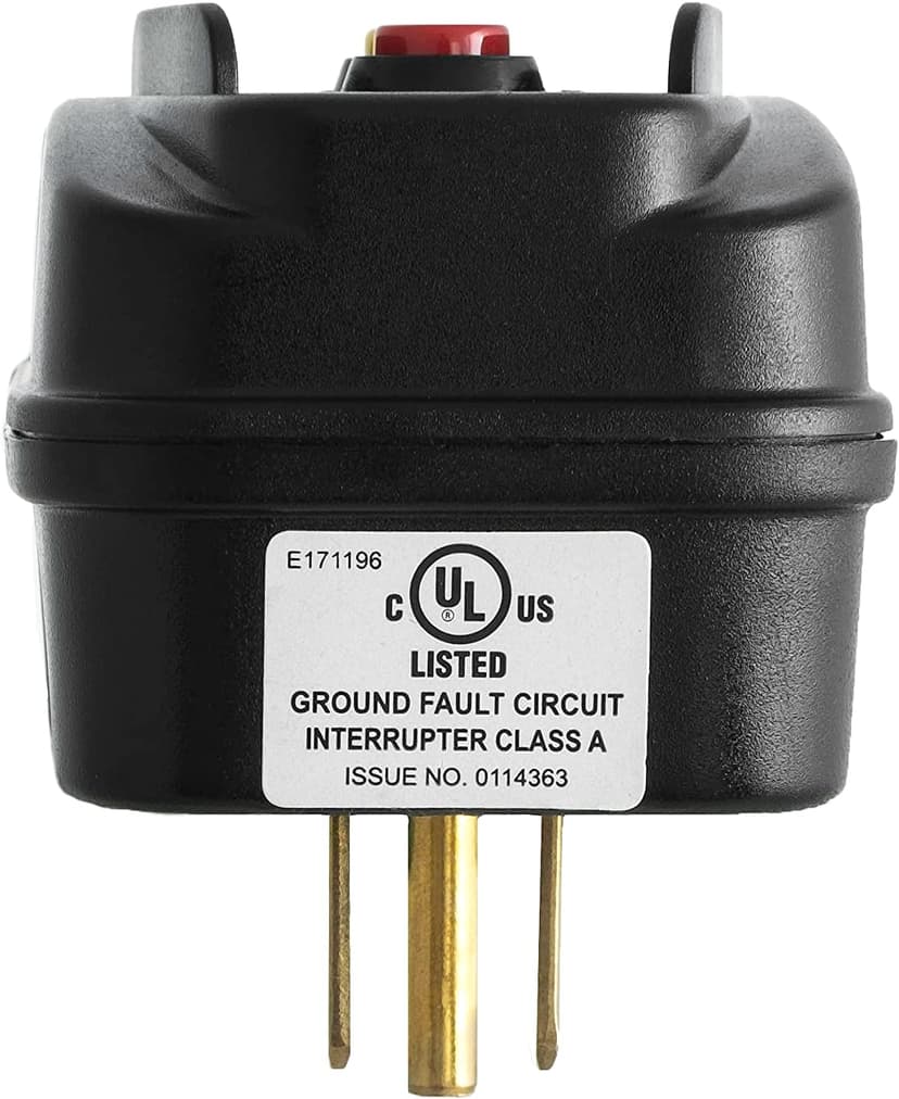 GFCI Replacement Plug Assembly 3-Prongs for Pressure Washer, Inflatable Pool Pump, Above Ground Plug-n-Play hot tub