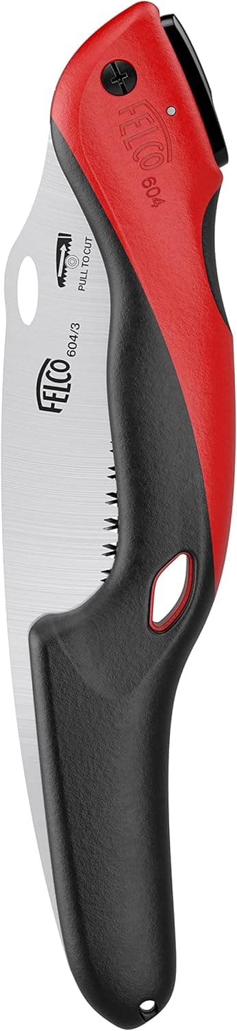 FELCO 604 - ErgoReach Pull-Stroke Saw - 10in Blade - Pulse Harded Blade