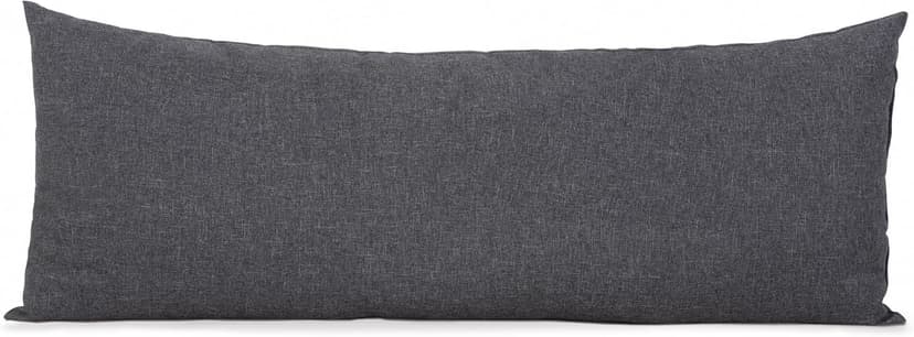 SUNCREAT Detachable Extra Large Outdoor Hammock Pillow with Ties, Dark Gray
