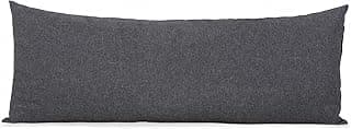 SUNCREAT Detachable Extra Large Outdoor Hammock Pillow with Ties, Dark Gray