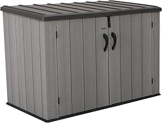 Lifetime Horizontal Outdoor Storage Shed, 75 Cu. Ft. Capacity