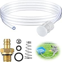 Enhon Siphon Tube Chemical Injector Kit, Pressure Washer Siphon Hose with Filter, Chemical Soap Injector Kit Compatible with Briggs and Stratton, Homelite, Ryob & Husky 190593GS 190635GS & 203640GS