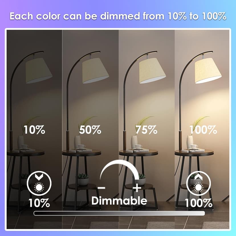 FTL R20 Color Changing Light Bulb with Remote Control, BR20 LED Bulb Dimmable RGB Colored Light Bulbs 7W=60W, 30 Colors, 2700K-6000K, Timer, Color Flood Light Bulbs for Recessed Can Lighting, 6-Pack