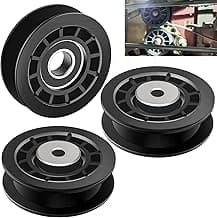 587973001 587969201 Idler Pulley Assembly Compatible With Husqvarna Craftsman Walk-Behind Lawn Mowers, for Lawn Mower Decks Idler Pulley HU725AWD/BBC, HU725AWDHQ, LC221RH Replaces Previous 581904001