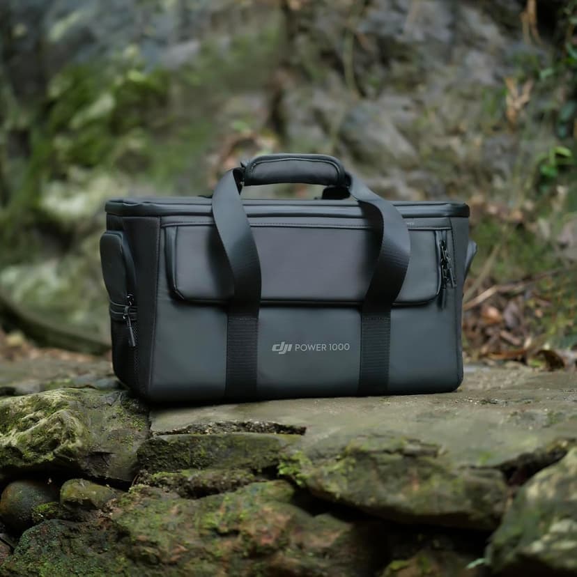 DJI Power 1000 Portable Power Station with Protective Storage Bag, 1024Wh LiFePO4 Battery, 2200W Solar Generator, Home Backup, 4-in-1 Fast Charging, 23db Ultra-Silent, Camping & RVs, Off-grid