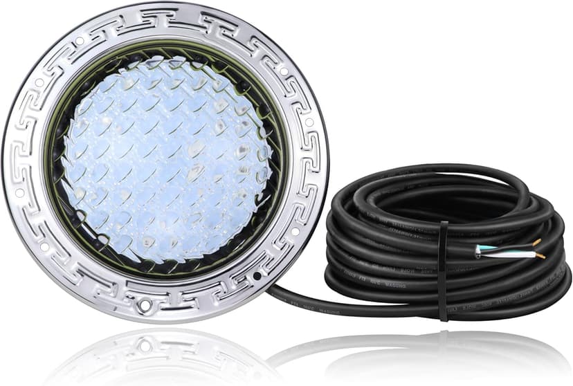 SH101300 50FT 120V Underwater Spa Light (White), 10 Inch Inground Pool Light Replacement