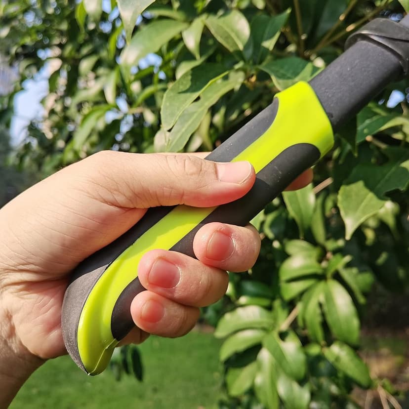 Hedge Clippers Shears Hedge Shears for Trimming Borders, Garden Tools Hedge Clippers, Bush Cutters Trimmer with Sharp Wavy Blades, Garden Shears for Hedges (19 Inch)