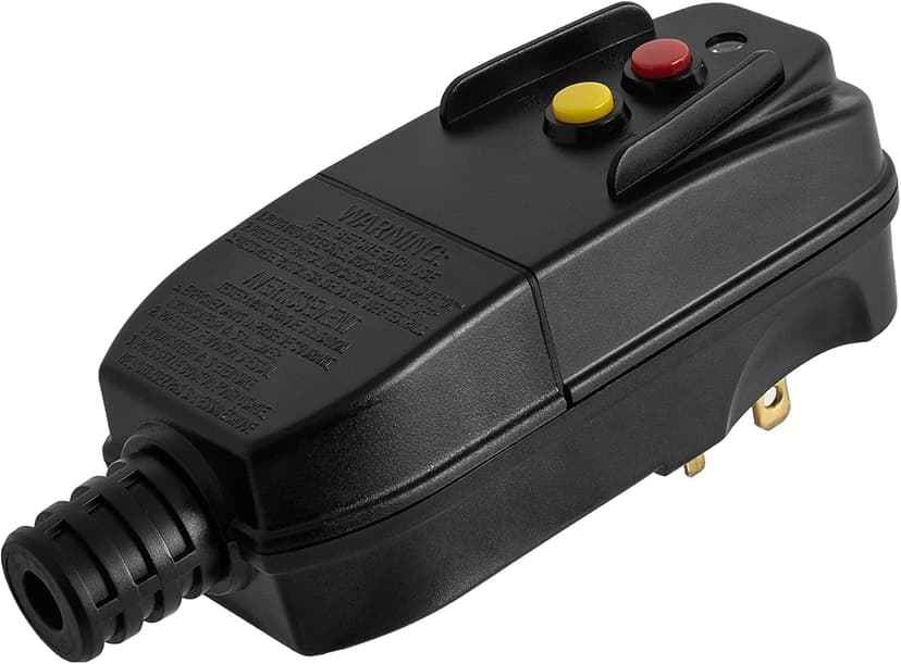 GFCI Replacement Plug Assembly 3-Prongs for Pressure Washer, Inflatable Pool Pump, Above Ground Plug-n-Play hot tub