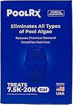 Pool RX 101001 6 Month Algaecide Blue Treats 7.5k-20k gallons, Single, Unit