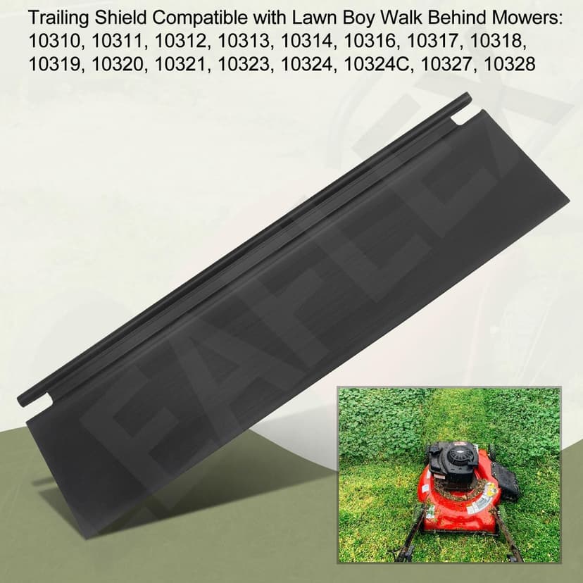 92-8647 Trailing Shield Compatible with Toro Lawn Boy Walk Behind Mowers 20010, 20011, 20020, 20021, 20022, 20023, 20023C, 20025, 20027, 20028