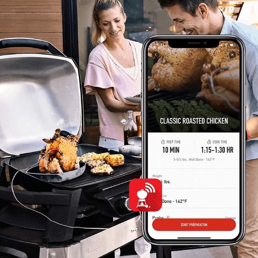 Weber Pulse 2000 Electric Grill, Black