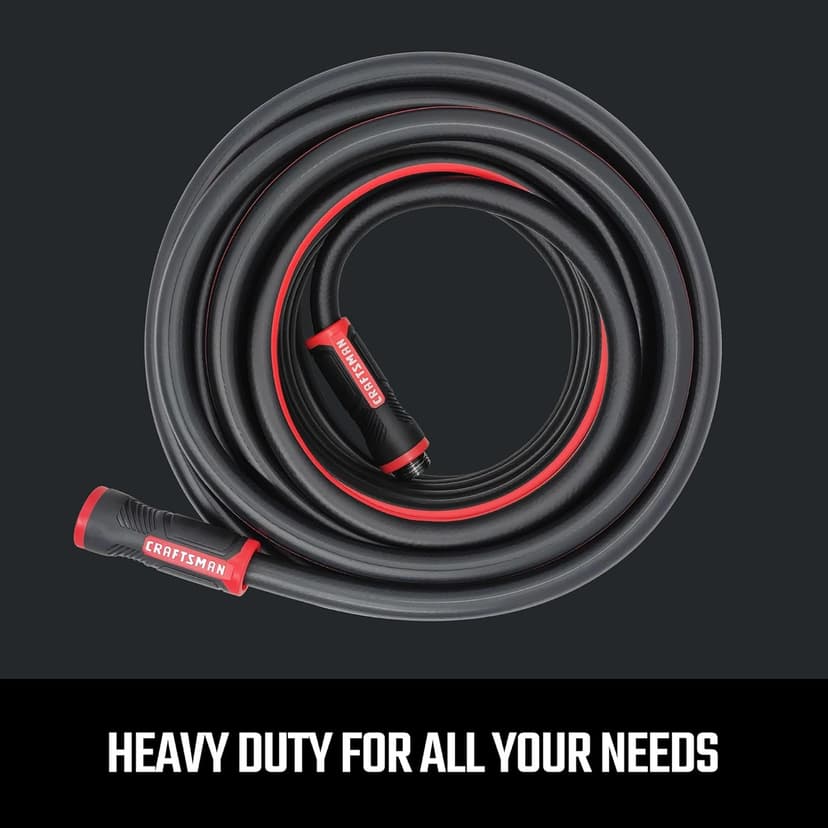 Craftsman Heavy Duty Professional Grade Garden Hose, 50 Feet x 5/8 Inch