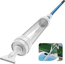 Paradise Power Spa Vac 6250 Compatible Hot Tub Vacuum - Cordless, No Batteries, Sucks Up Rocks, Leaves in Spas, Hot Tubs, Pool Steps