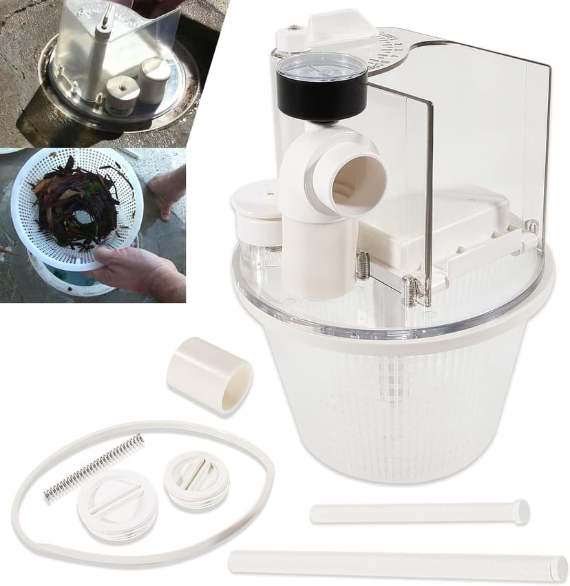 Replace for R211100 Vac-Mate Pool Cleaner Dispenser Box/Multi-Function Vacuum Skimmer Attachment Replacement