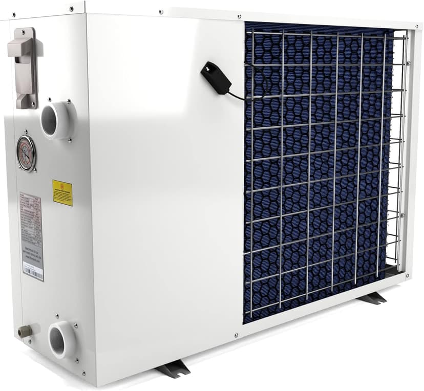 FibroPool Swimming Pool Heat Pump - FH270 70,000 BTU - for Above and In Ground Pools and Spas - High Efficiency, All Electric Heater - No Natural Gas or Propane Needed