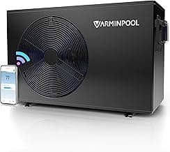 Above Ground Pool 30000 BTU Electric Pool Heater, for Pools up to 8000 Gallons, Inground Pool Heat Pump, Control via WiFi APP, Titanium Heat Exchanger, Smart Inverter, 120V