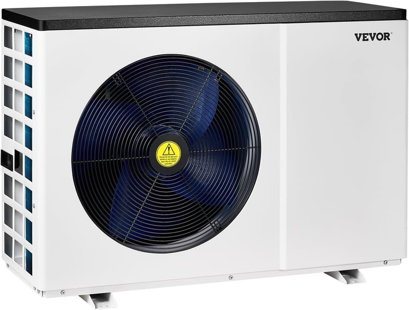 VEVOR Electric Pool Heat Pump, 35830 BTU, Pool Heaters for 6605-13209GAL Above and In Ground Pools, Low Noise, Heating and Cooling Highly Efficient & Energy-Saving Pool Water Heater AC208-230V 60Hz