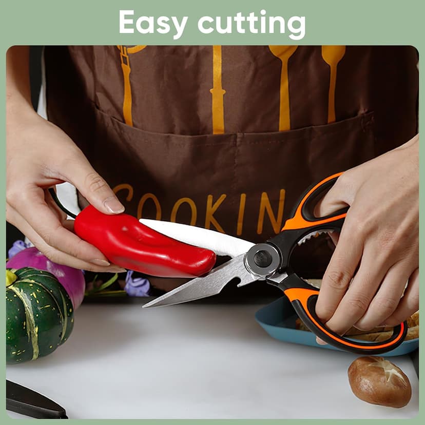 Garden Flower Scissors, Multi-functional Pruning Gardening Scissors Floral Shears, Strong Pruner for for Flowers, Fruit,Branches, Potted Landscape
