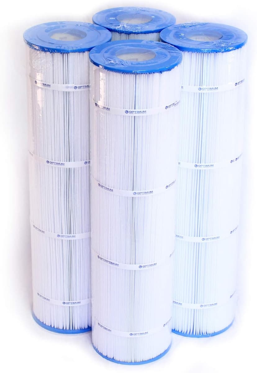 Optimum Pool Technologies Pool Filter 4-Pack, Compatible Replacement for Jandy® CL460 R0554600, Unicel C-7468, Filbur FC-0810, & Pleatco PJAN115 Filter Cartridges