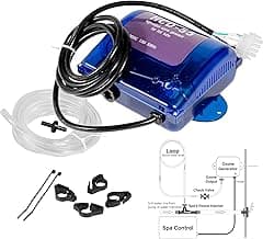 Upgrade HCD-55 Spa Ozonator Kit: Hi-Output Ozone Generator Replacement for Clarathon for Hot Tubs & Swim Spas - Universal: 120V / 240V