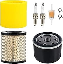 PP20VA46 Air Filter Oil Filter Tune Up Kit for Poulan Pro PP19A42 PB185A42 PP155H42 Riding Tractor 42" 46" Deck w/ 17.5hp 18.5hp 19.5hp 20hp 21hp Engine