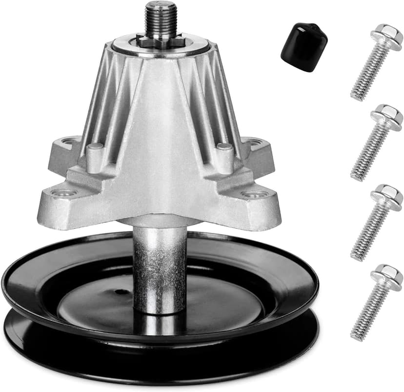 UP2WIN 918-04822B Spindle Assembly Compatible with Craftsman Cub Troy Bilt Pony Bronco 42" Mower Deck Tractor Riding Mower, Come with All The Mounting Hardware Including Threaded Bolt
