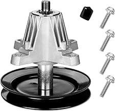 UP2WIN 918-04822B Spindle Assembly Compatible with Craftsman Cub Troy Bilt Pony Bronco 42" Mower Deck Tractor Riding Mower, Come with All The Mounting Hardware Including Threaded Bolt