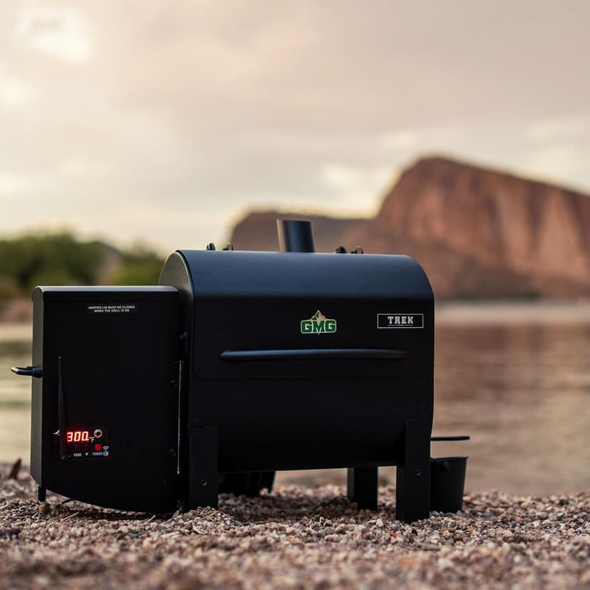 Green Mountain Trek Prime 2.0 Wood Pellet Grill, WiFi Smart Control, Outdoor Camping, Smoker Replaces Davy Crockett & Orginal