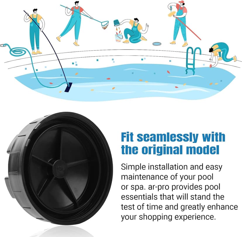 AR-PRO Replacement Chlorinator Lid Cover for CL200, CL220, and CLX200CA - Compatible with Hayward Pool Automatic Chlorinator Parts - Made of Durable ABS Material