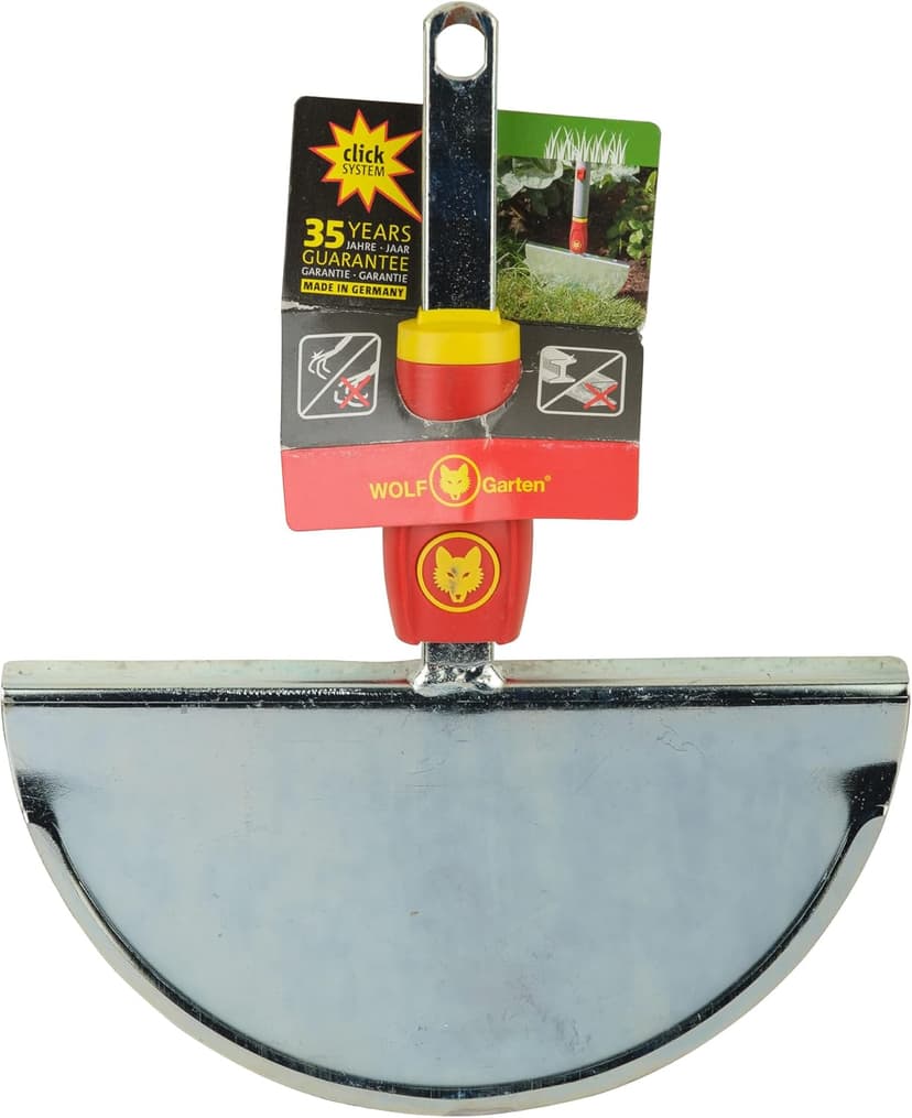 Wolf-Garten RMM Multi-Change Edge Iron Lawn Care Tool Head, Red, 38.5x5.1x1.8 cm