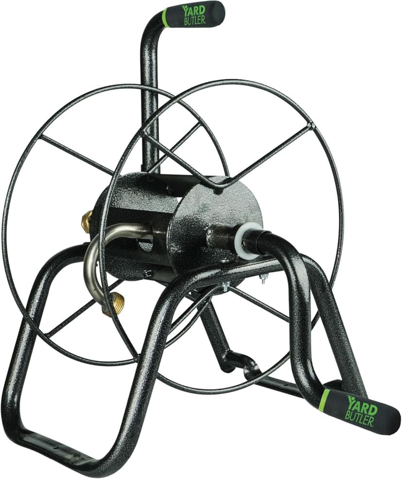 Yard Butler Handy Reel Silver Vein - Compact & Easy-to-Use Garden Hose Reel - Portable Design with Mounting Option - Make Watering Your Plants, Flowers & Lawn Easy