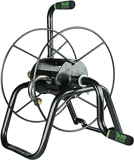 Yard Butler Handy Reel Silver Vein - Compact & Easy-to-Use Garden Hose Reel - Portable Design with Mounting Option - Make Watering Your Plants, Flowers & Lawn Easy