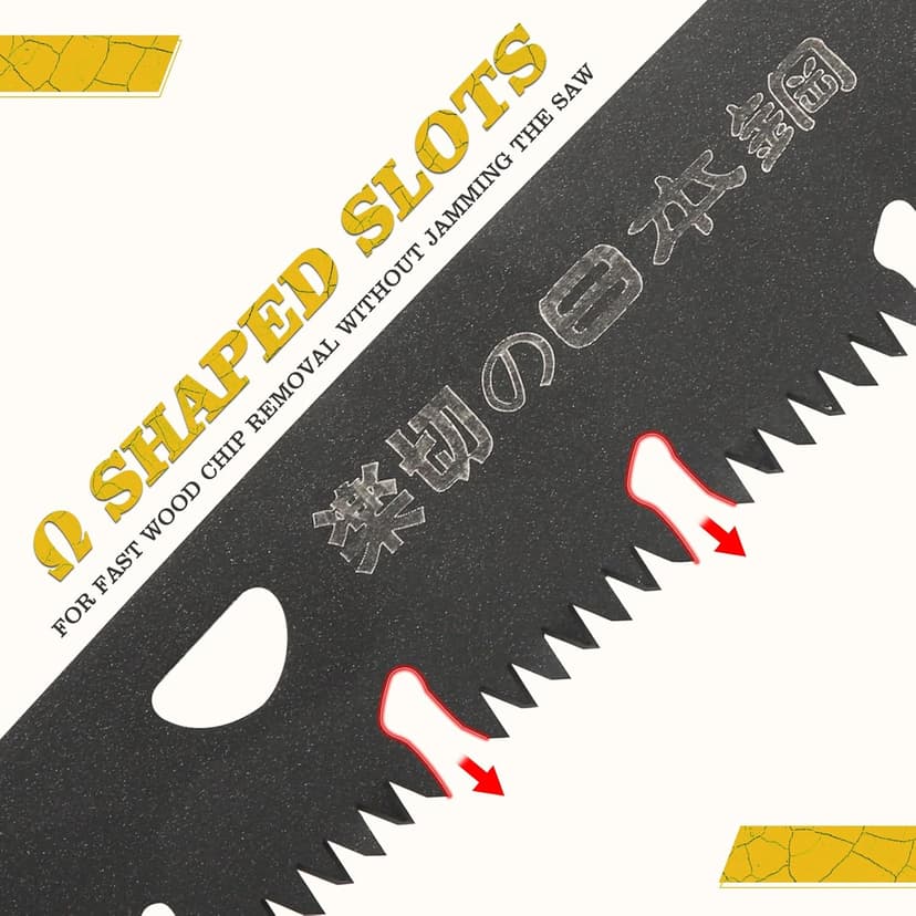 Folding Camping Saw Pruning Hand Saw, Portable Survival Saw Backpacking Tree Limb Cutter Garden Pruner tool for Camping, Dry Wood and Trees