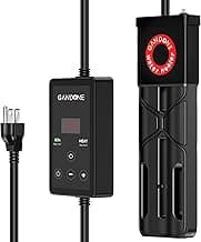 Dual Spa Water Heater, Portable Hot Tub Immersion Water Heater Cast Aluminum Submergible mit Temperature Sensor and Digital Display for Bathtub