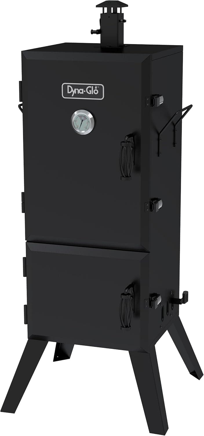 Dyna-Glo DGX780BDC-D 36" Vertical Charcoal Smoker Black