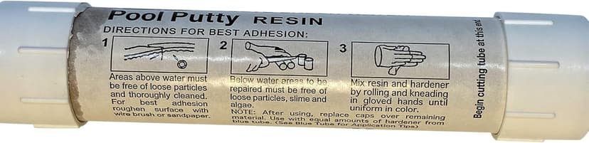 Atlas Pool Putty Epoxy Leak Sealer Kit + Valuable Instructional Videos by Swimming Pool Leak Detector [ Solves #1 DIYer Complaint [ So You Get it Right The 1Time ]