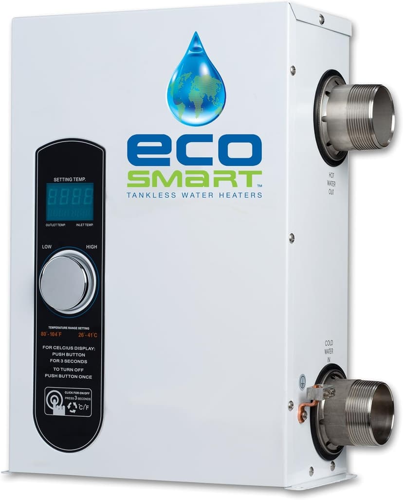 EcoSmart SMART POOL 18 Electric Tankless Pool Heater, 18kW, 240 Volt, 75 Amps with Self Modulating Technology