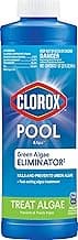 Clorox® Pool&Spa™ Swimming Pool Algaecide, Prevents and Treats Pool Algae, Non-Foaming, 1 Quart (Pack of 1)