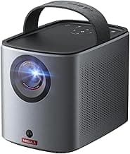 NEBULA Mars 3 Air GTV Projector - Netflix Officially Licensed, 400 ANSI-Lumen Brightness, Native 1080P, Dolby Digital Sound,150-Inch Picture, Built-In Battery for 2.5 Hours of Playtime Anywhere.