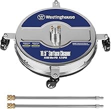 Westinghouse Universal 16.5” Pressure Washer Surface Cleaner Attachment - Stainless Steel - 4400 Max PSI, 1/4” Connector - for Gas and Electric Pressure Washers