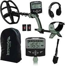 MINELAB X-Terra Voyager Metal Detector for Adults, All Terrain, Waterproof,Target ID, 4 Modes, Kit with Headphones & Digger
