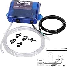 HCD-55 Spa Ozone Kit Suitable for All Hot Tubs & Swim Spas, Hi-Output Spa Ozone Generator with Capacity of Up to 1500 Gallons, Universal: 120V/240V
